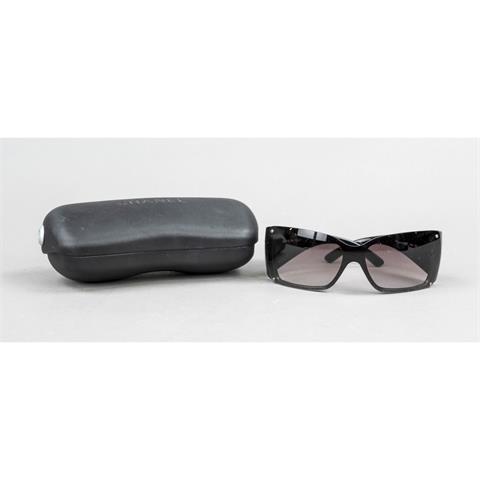Chanel, sunglasses, black plast