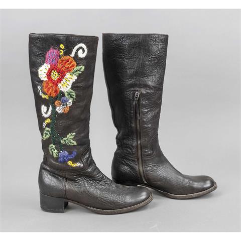 Miu Miu, ladies' boots with blo