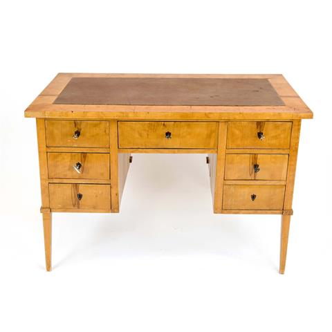 A Biedermeier-style desk, aroun