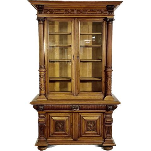 Bookcase/glass display cabinet,