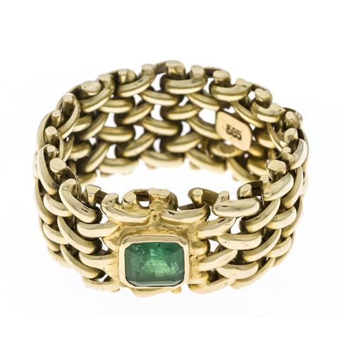 Emerald necklace ring GG 585/00