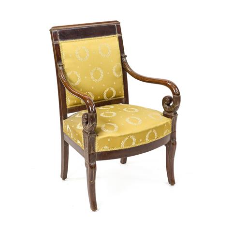 Empire armchair from around 182
