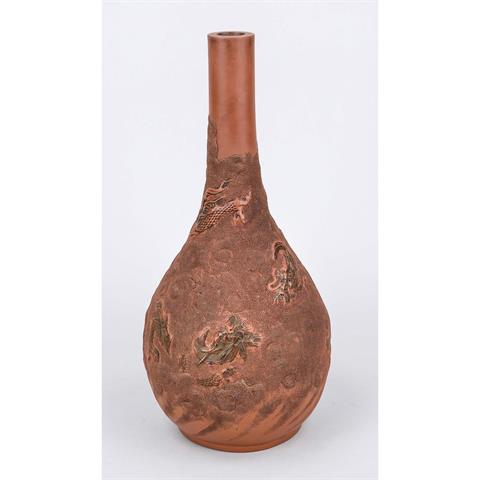 Yixing dragon vase, China, 19th