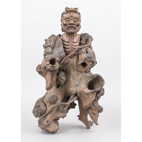 Figure of an ascetic, China, pr