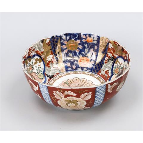 Glazed Imari bowl, Japan, 20th