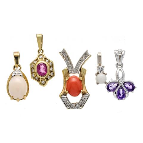 5-piece pendant collection GG/W