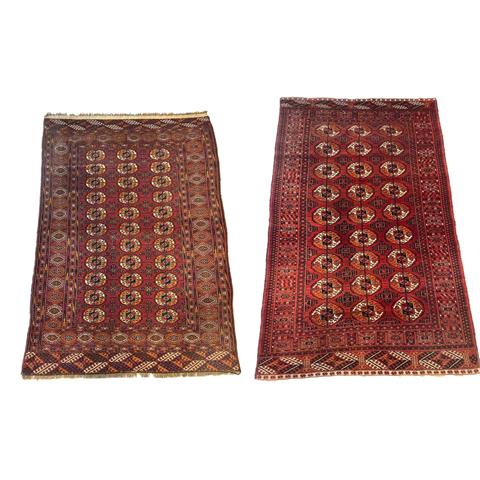 2 carpets Afghanistan Bukhara,