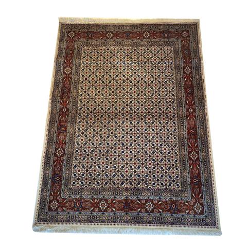 Carpet, Moud, with silk, good c