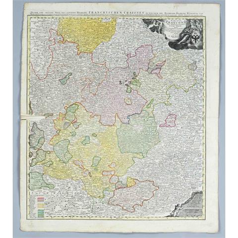 Historical map of the Franconia