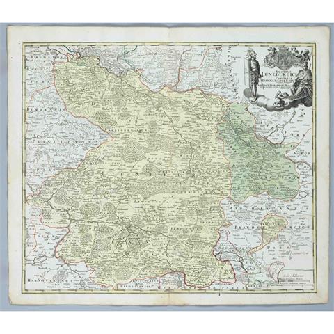 Historical map of the Duchy of