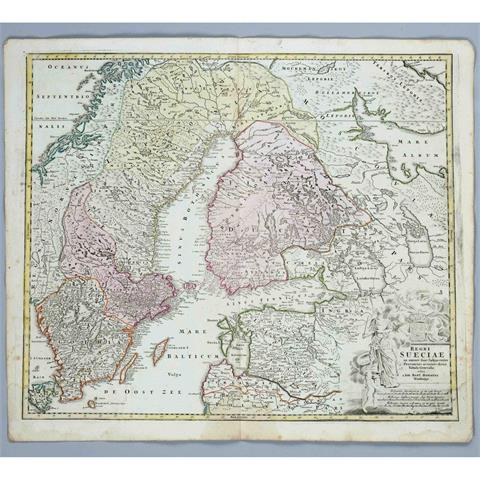 Historical map of Sweden, ''Reg