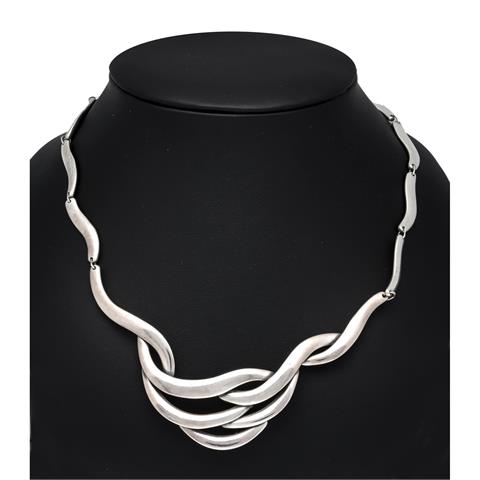 Mexican design link necklace si