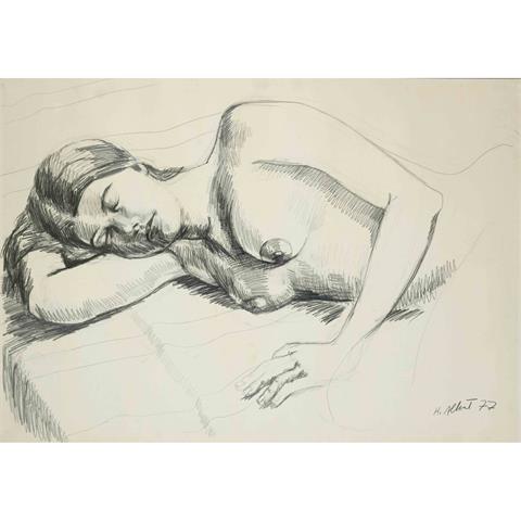 Hermann Albert (*1937), ''sleep